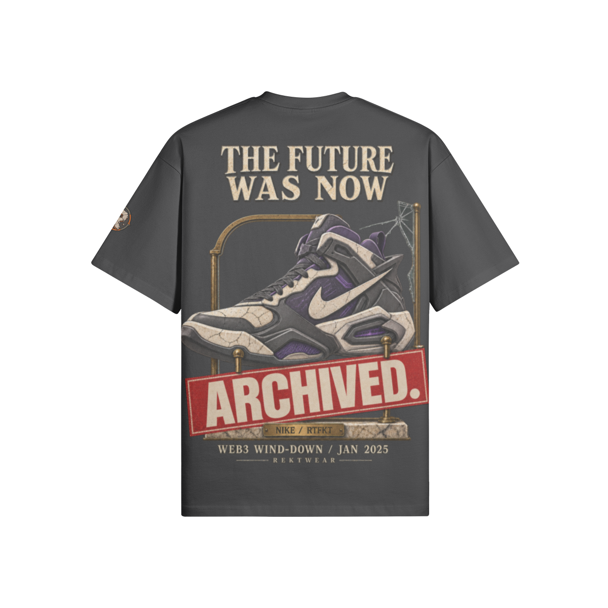 T3 | THE SUPER Tee — The Future Was Now: Archived | 305GSM Oversized