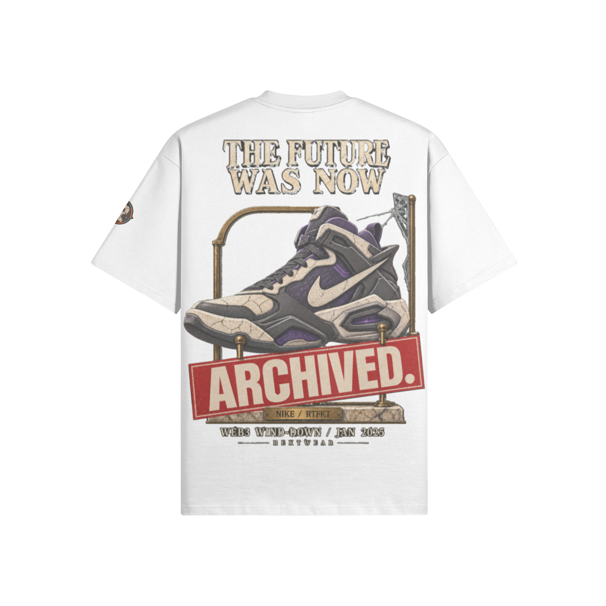 T4 | THE ULTRA Tee — The Future Was Now: Archived | 425GSM Oversized