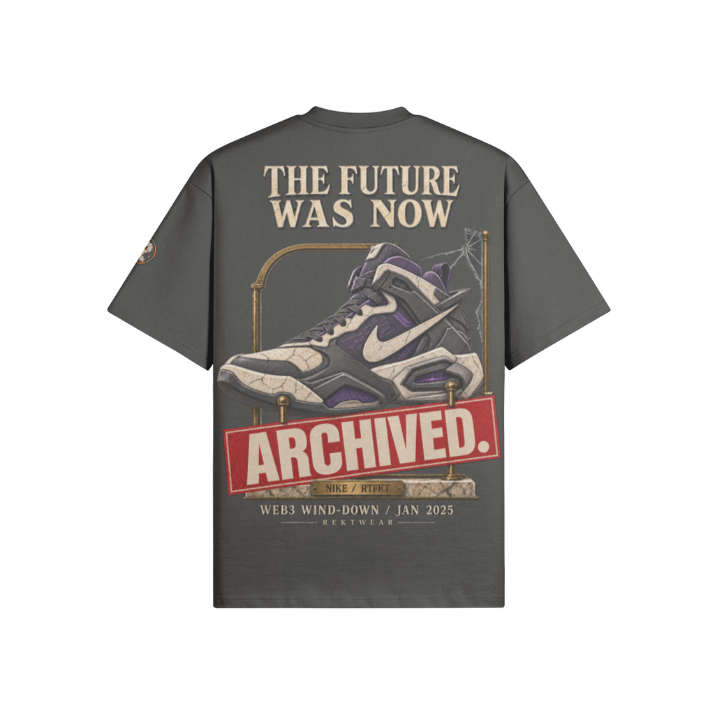 T4 | THE ULTRA Tee — The Future Was Now: Archived | 425GSM Oversized — product image 3