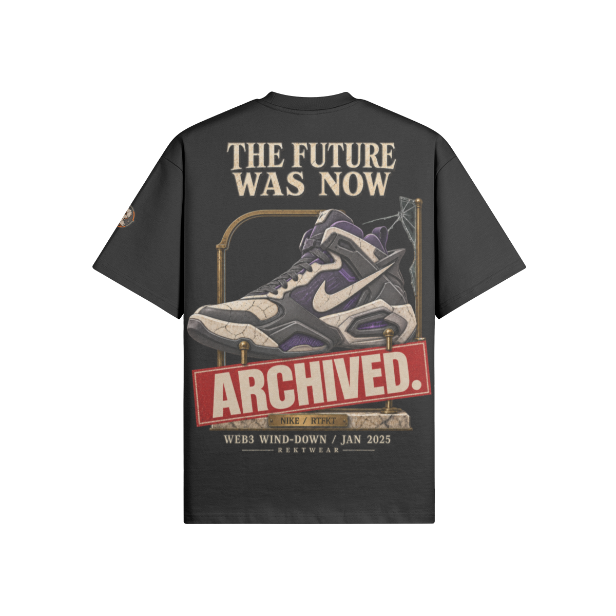 T4 | THE ULTRA Tee — The Future Was Now: Archived | 425GSM Oversized