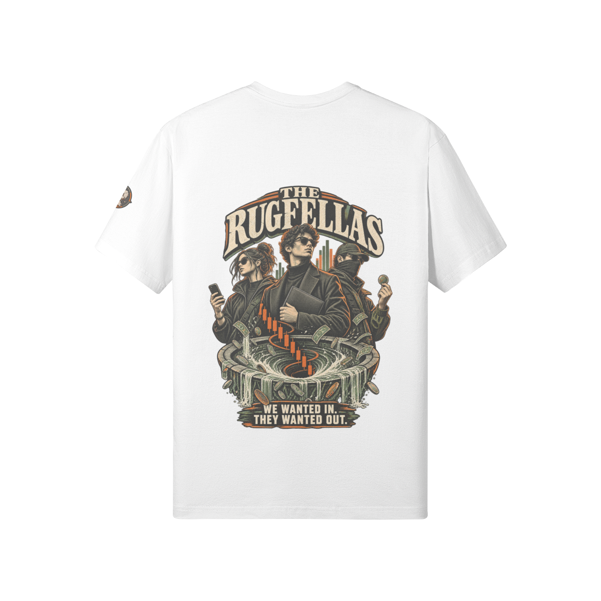 T1 | THE STANDARD Tee — The Rugfellas | 180GSM Classic Fit | REKTWEAR