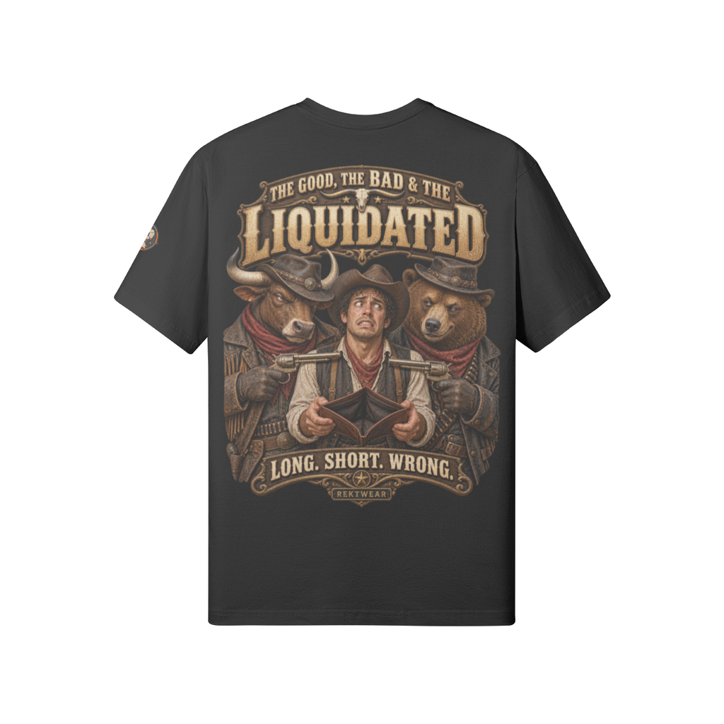 T1 | THE STANDARD Tee — The GOOD, the BAD & the Liquidated | 180GSM Classic Fit | REKTWEAR — product image 9