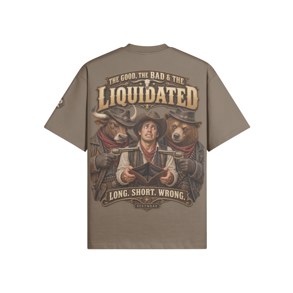 T4 | THE ULTRA Tee — The GOOD, the BAD & the Liquidated | 425GSM Oversized | REKTWEAR