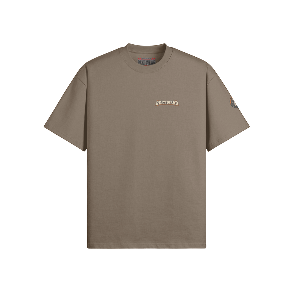 T4 | THE ULTRA Tee — The FOMO Horsemen | 425GSM Oversized | REKTWEAR — product image 7