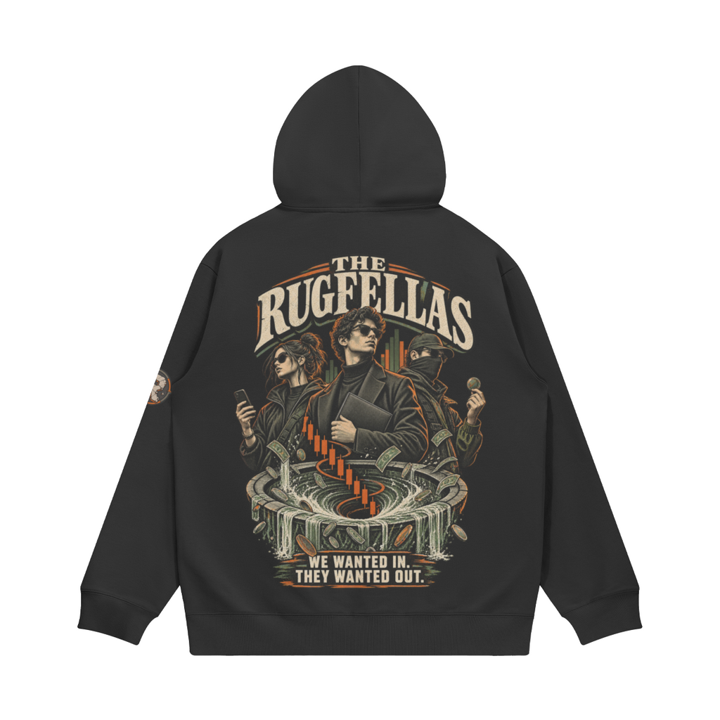 T2 | THE HEAVY Hoodie — The Rugfellas | H1 380GSM Boxy Relaxed | REKTWEAR — product image 8