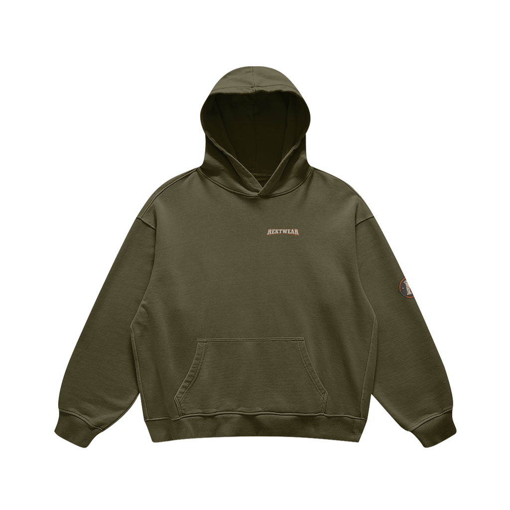T4 | THE ULTRA Hoodie — The Rugfellas | H3 440GSM Retro Oversized | REKTWEAR — product image 3