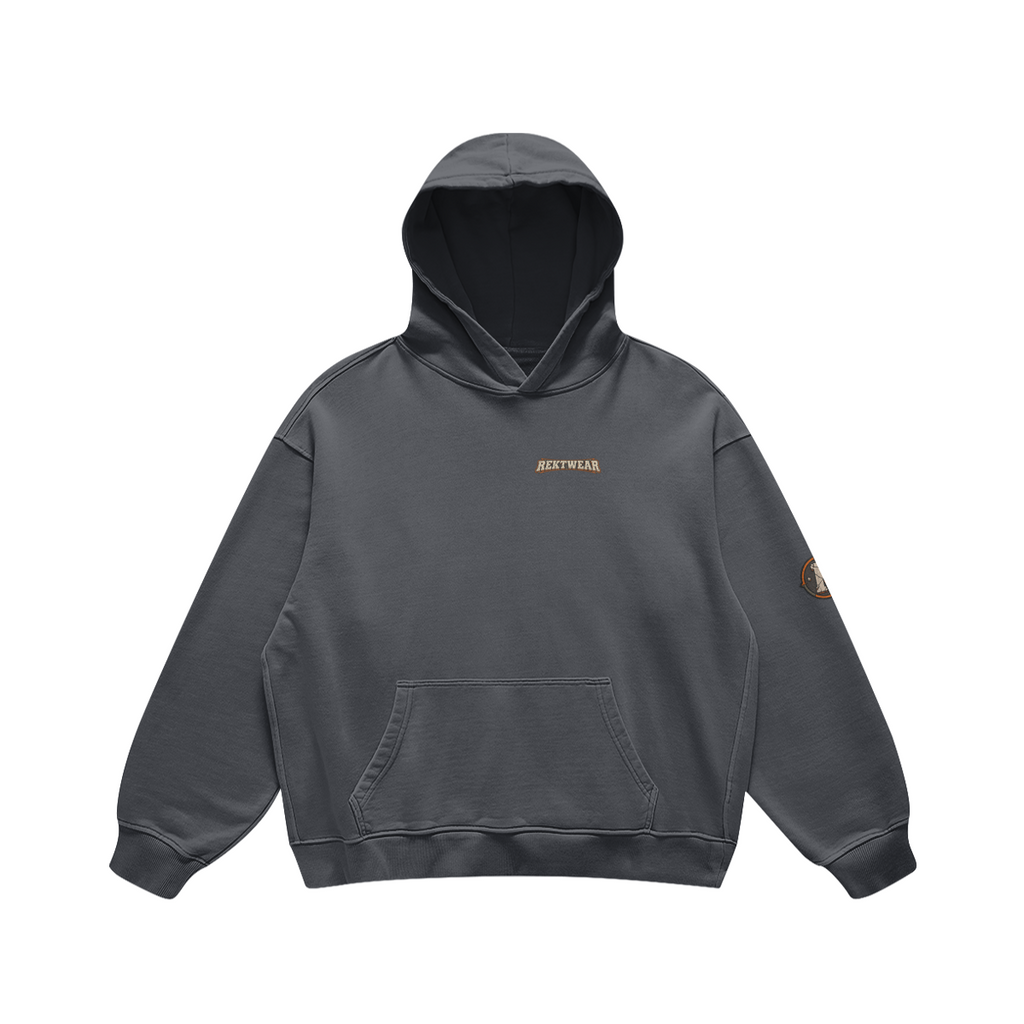 T4 | THE ULTRA Hoodie — The Rugfellas | H3 440GSM Retro Oversized | REKTWEAR — product image 4